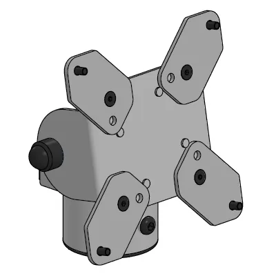 Ergonomic Solutions Spacepole Top Mount